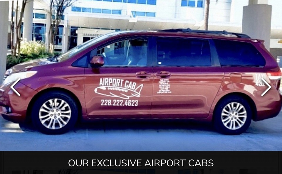 Airport Cab Biloxi • Ocean Springs Mississippi Fred 228-343-8814 or D’Anna 501-472-5961
